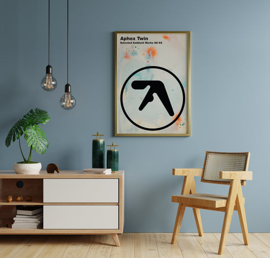 Aphex Twin Poster Selected Ambient Works Album cover Art Print