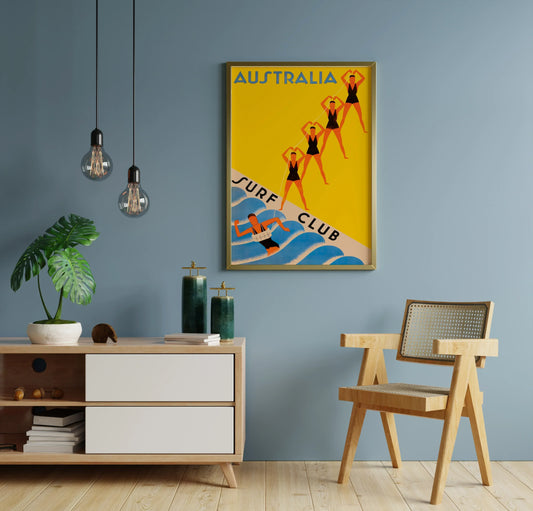 What Defines the Retro Aesthetic in 20th-Century Inspired Graphic Design?