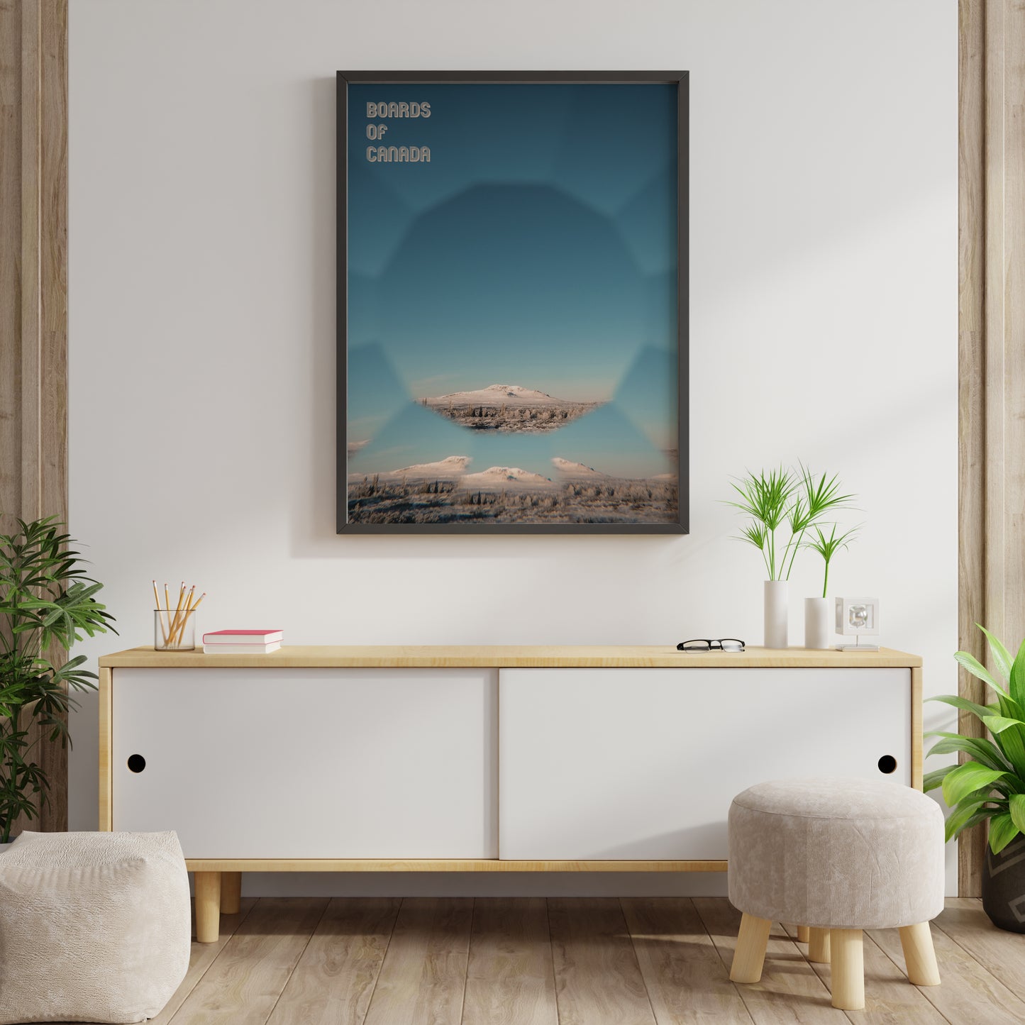 Boards of Canada Album Style Poster Print – Ambient Landscape Wall Art
