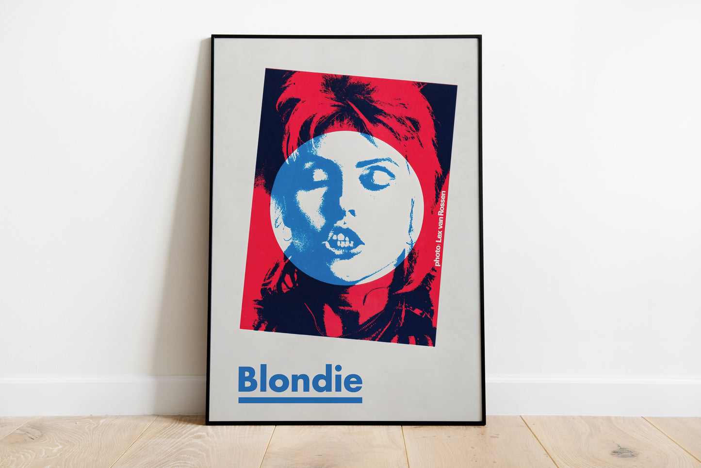 Blondie Album Cover Style Poster Print – Retro Pop Art Wall Art for Modern Interiors