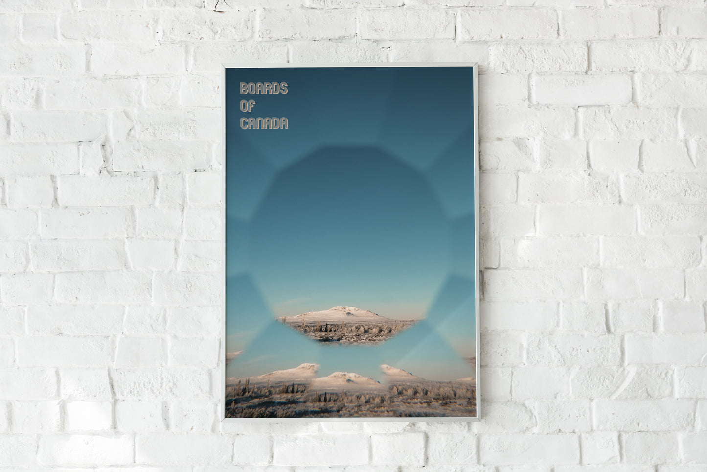Boards of Canada Album Style Poster Print – Ambient Landscape Wall Art