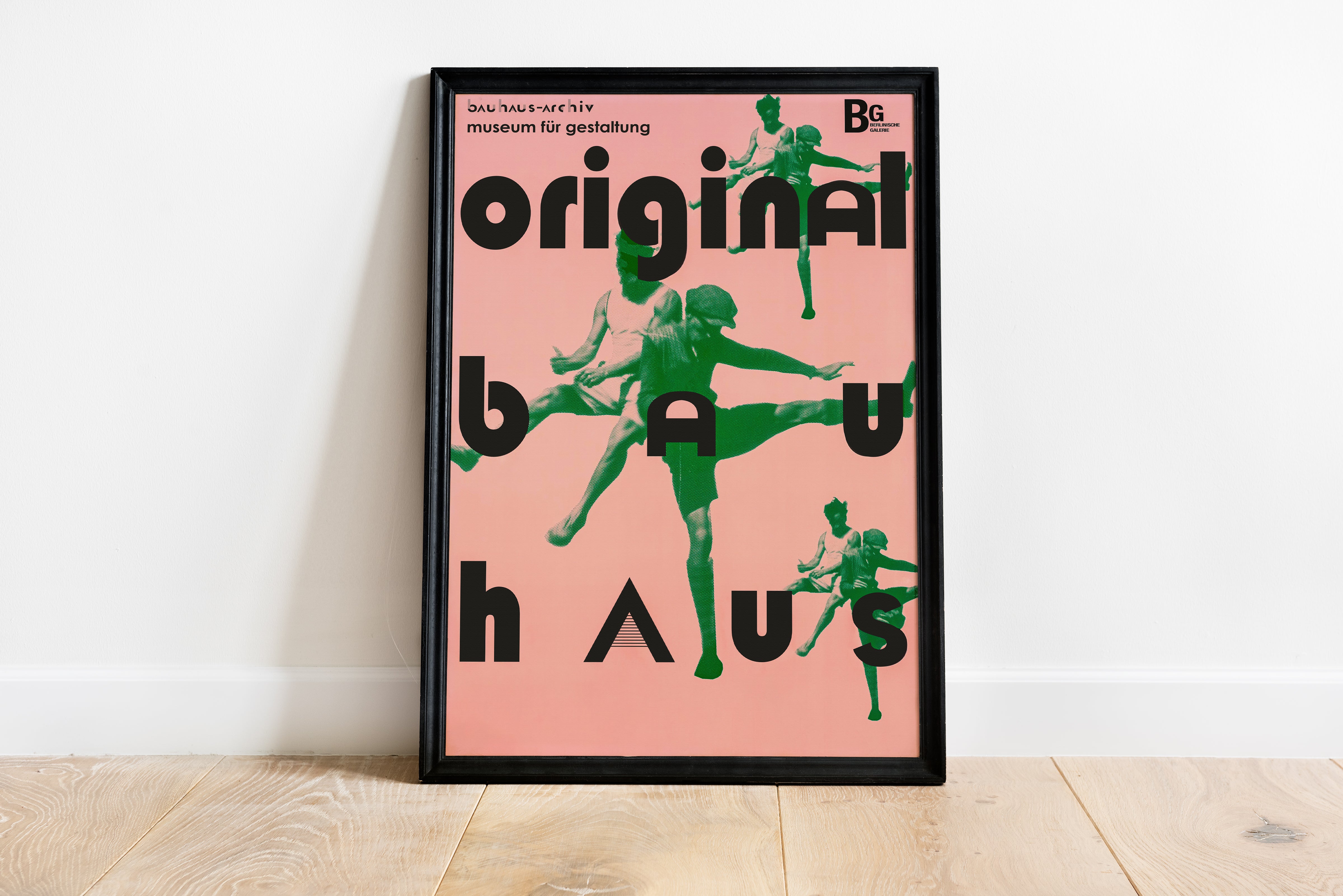 Bauhaus Original Poster with Wassily Chair | Mid Century Modern