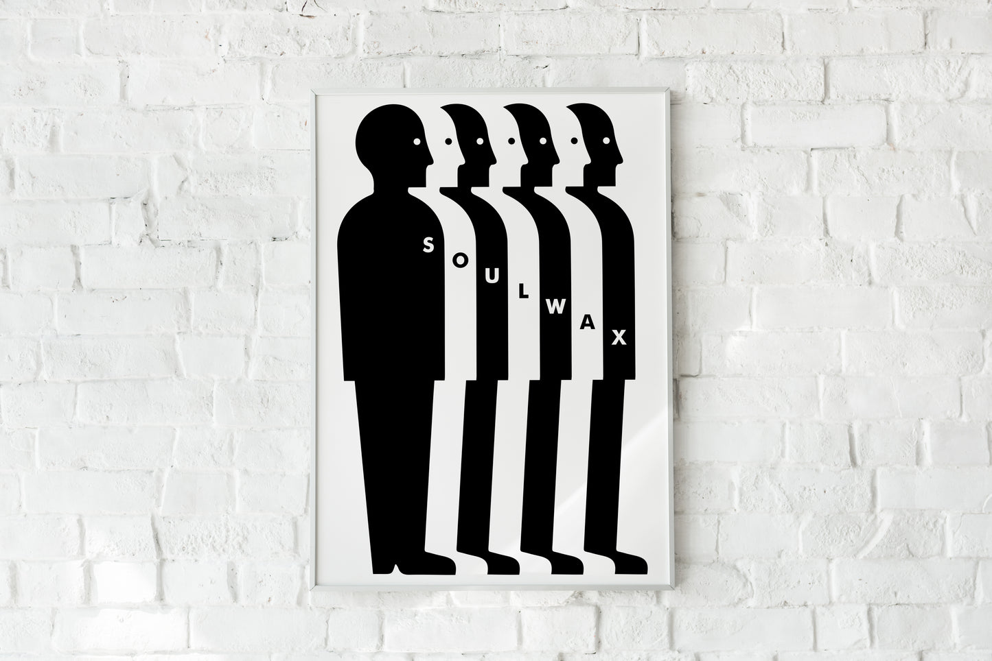 Minimal Black and White Band-Inspired Poster – Modern Typographic Album Cover Style Print