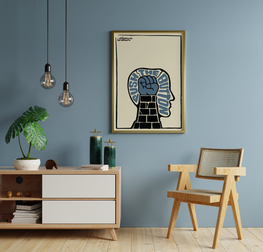 The Chemical Brothers Push the Button Poster | Big Beat Album Wall Art