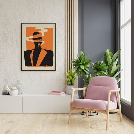 Grace Jones Poster | 80s Music Icon Art Print | Retro Music Room Decor