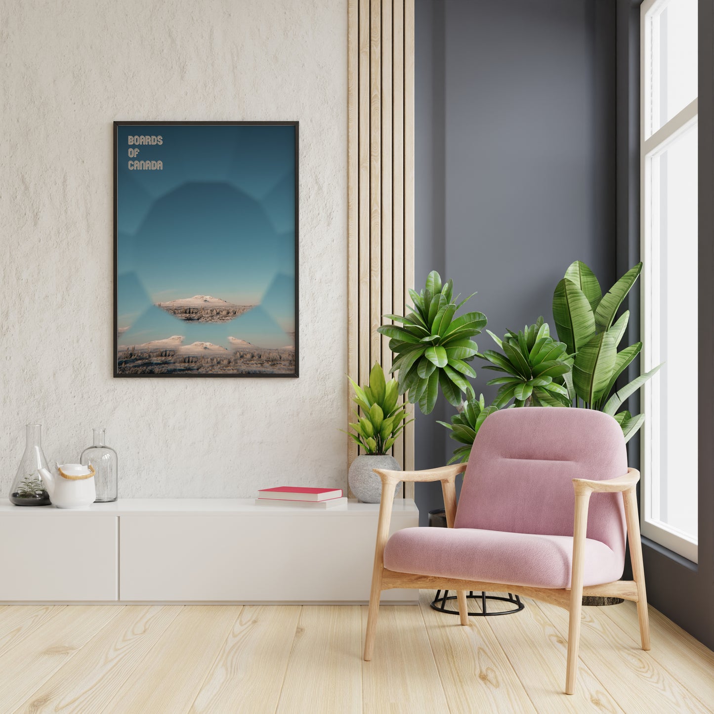 Boards of Canada Album Style Poster Print – Ambient Landscape Wall Art