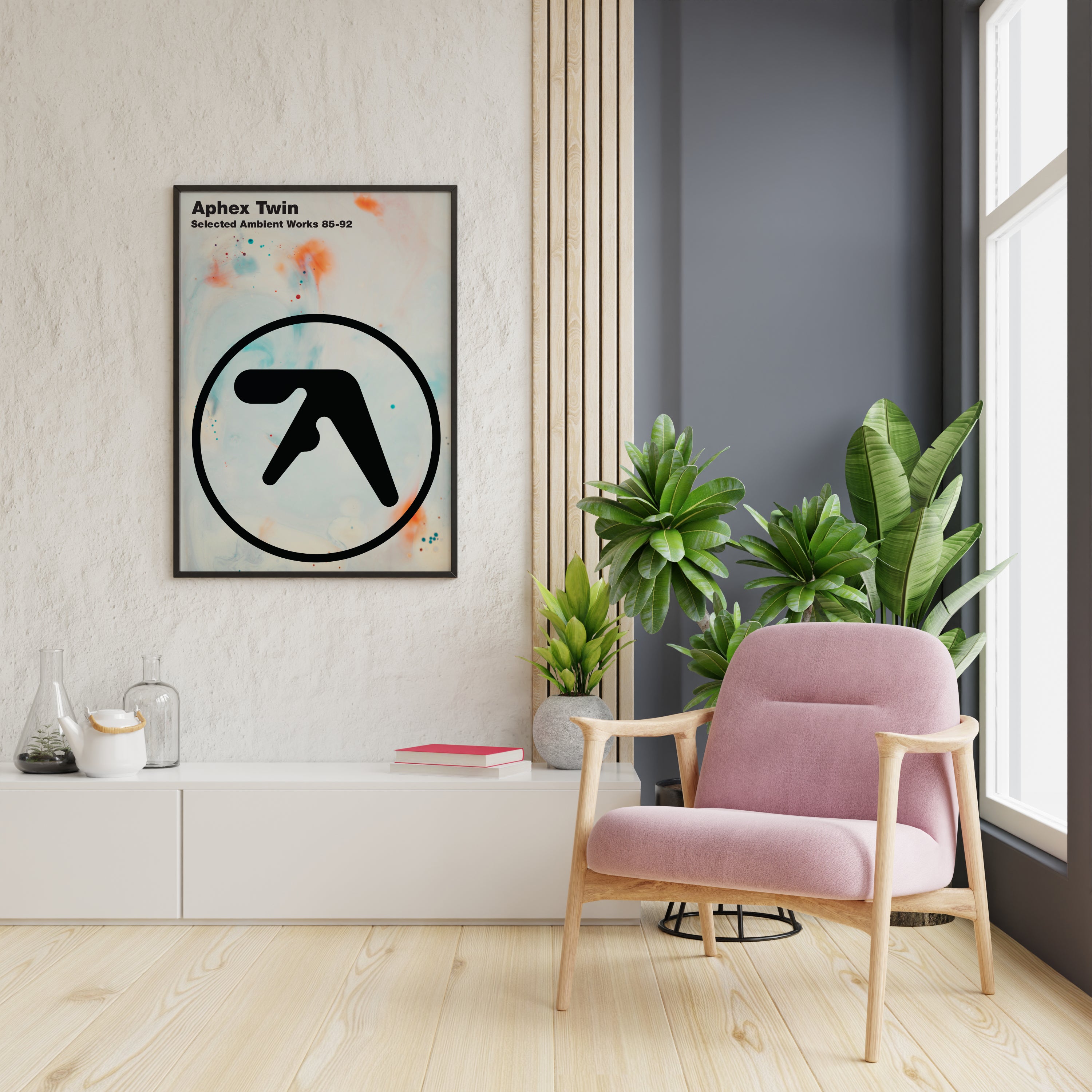 Aphex Twin Selected Ambient Works Poster | Album Art Print