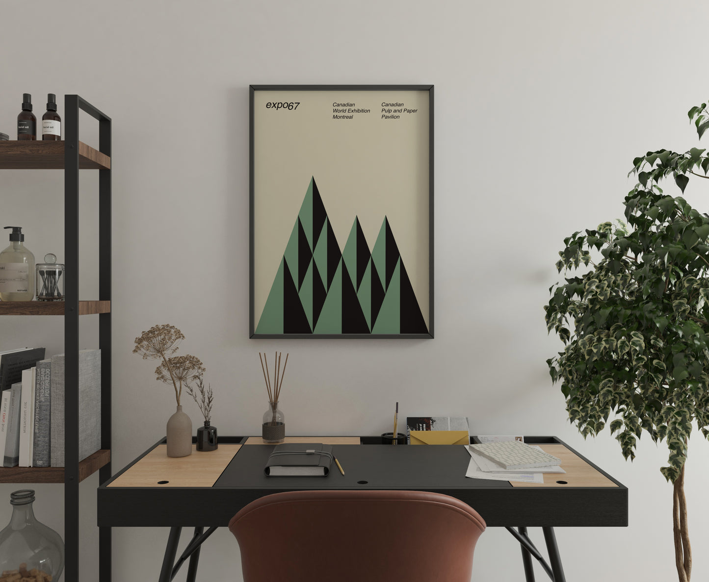 Montreal wall art Canada Expo 67 poster World Exhibition Print Mid Century Home Decor