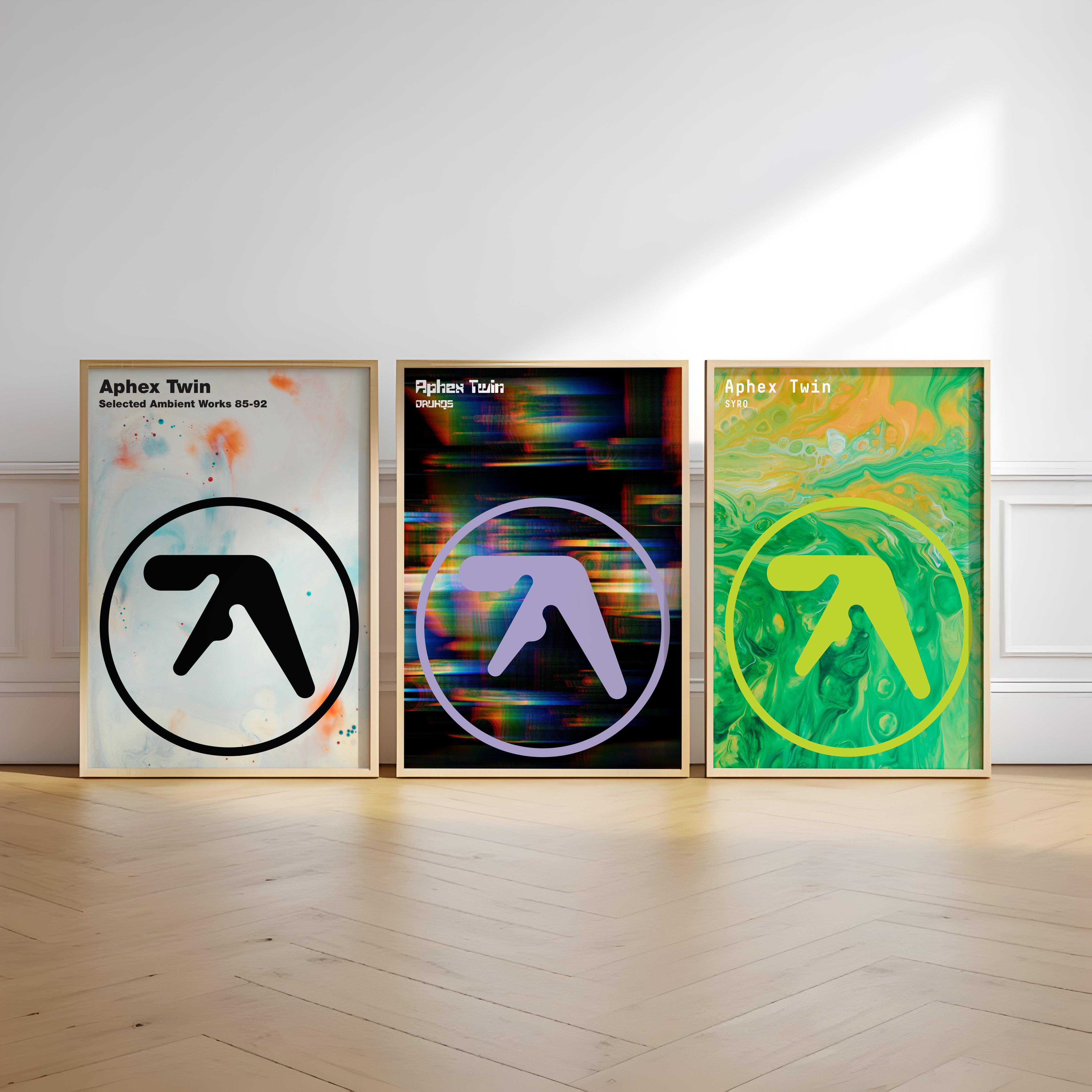 Aphex Twin Poster Set for Electronic Music Room Art – yougotprints